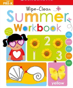 Scholastic - Wipe-Clean Summer Workbook For Pre-K