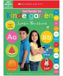 Scholastic - Get Ready For Kindergarten Jumbo Workbook